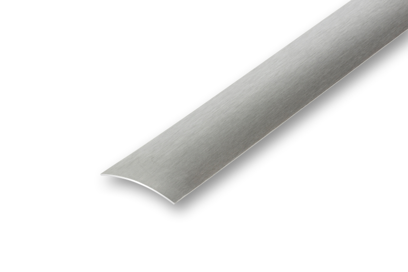 Übergangsprofil Edelstahl matt ungelocht-selbstklebend 50 x 1500 mm