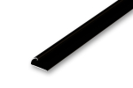 Teppich Abschlussprofil zum Klemmen 3 - 8 mm schwarz gebohrt 900 mm